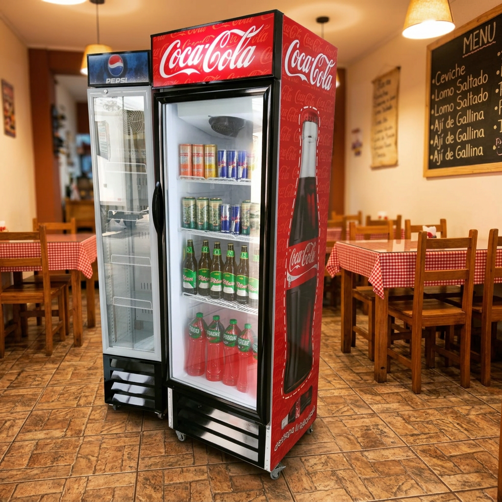 Visicooler instalado en Restaurante